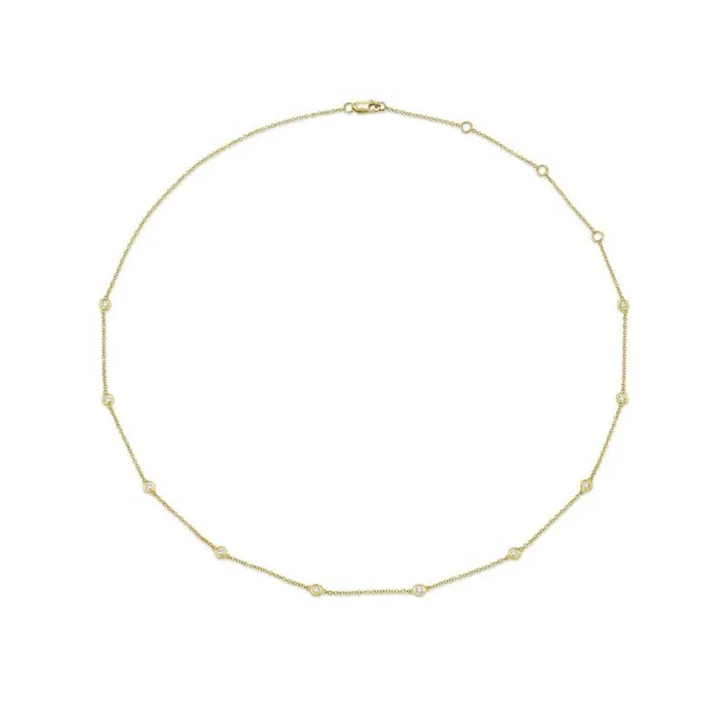 18" Diamonds by the Yard Chain Necklace