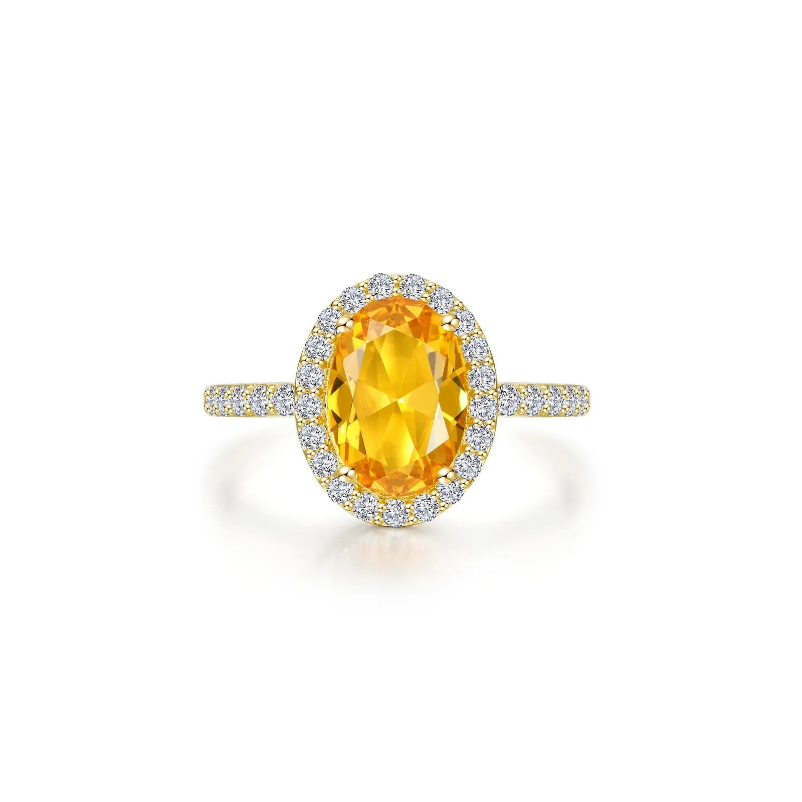2.6 CTW Oval Halo Engagement Ring