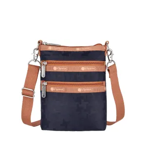 3-Zip Crossbody