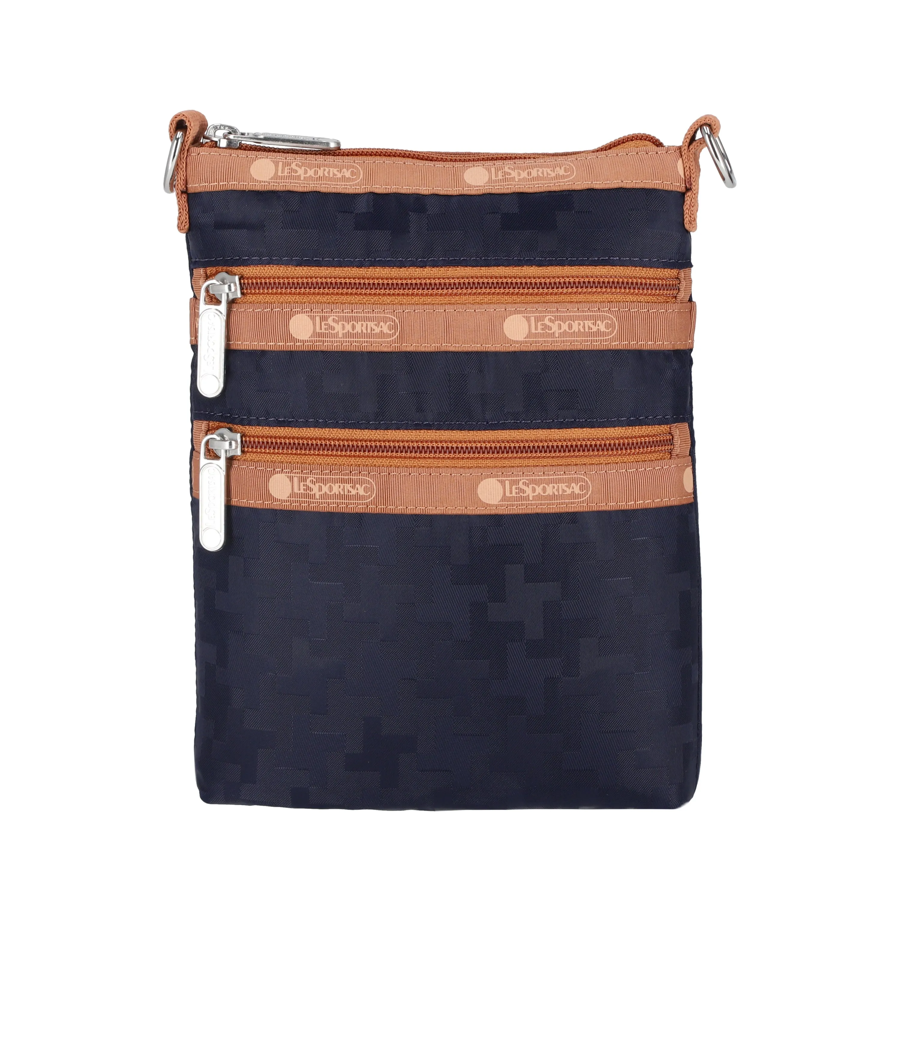 3-Zip Crossbody