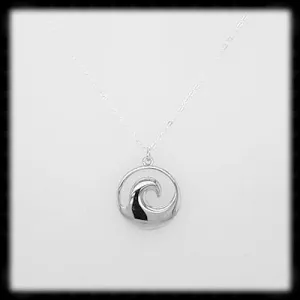#A12N- Classic Wave Necklace