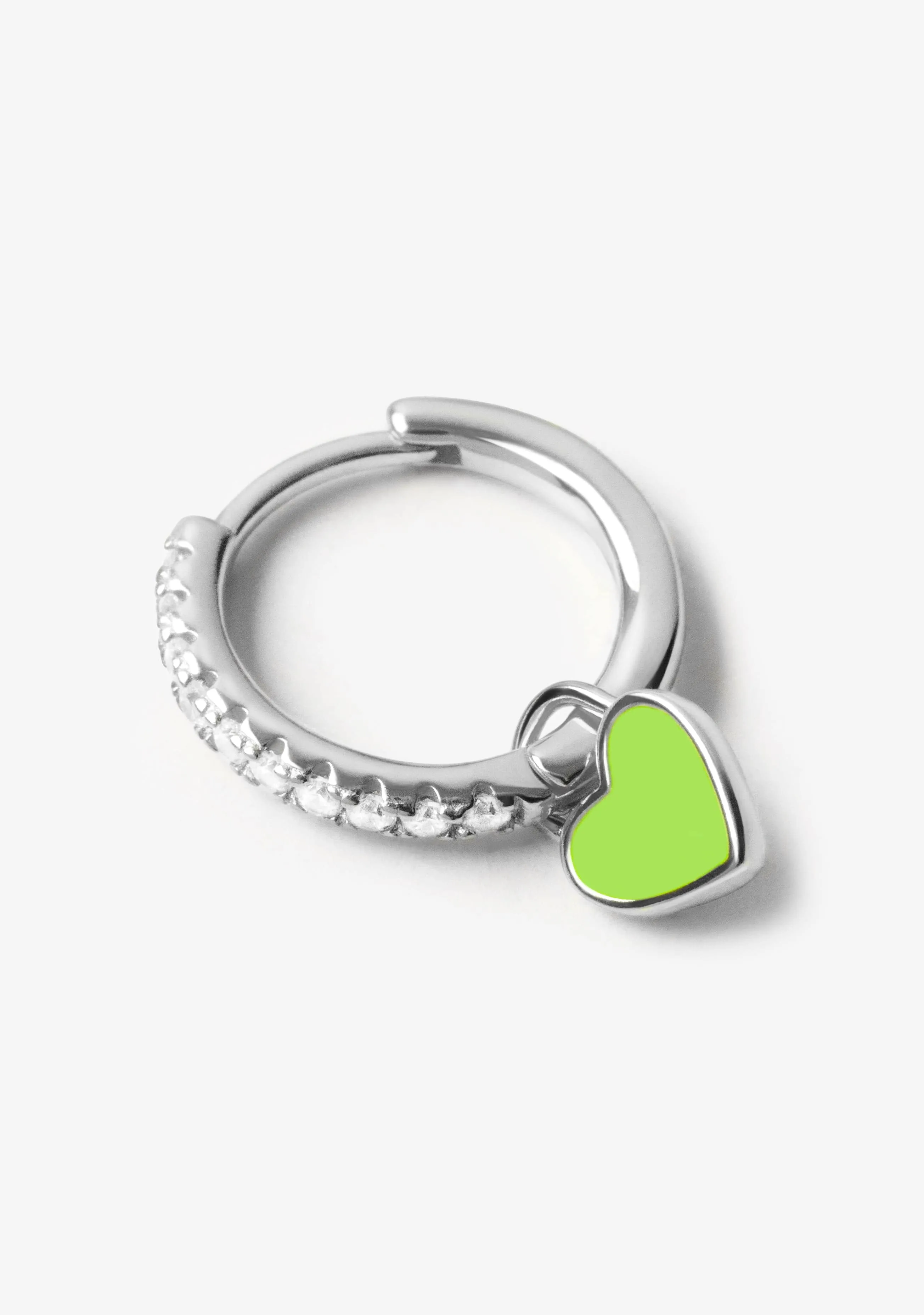 Addict To Moss Hoop Piercing Silver