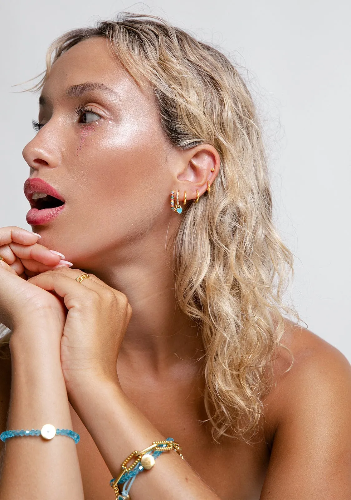Addict To Sky Hoop Piercing Gold