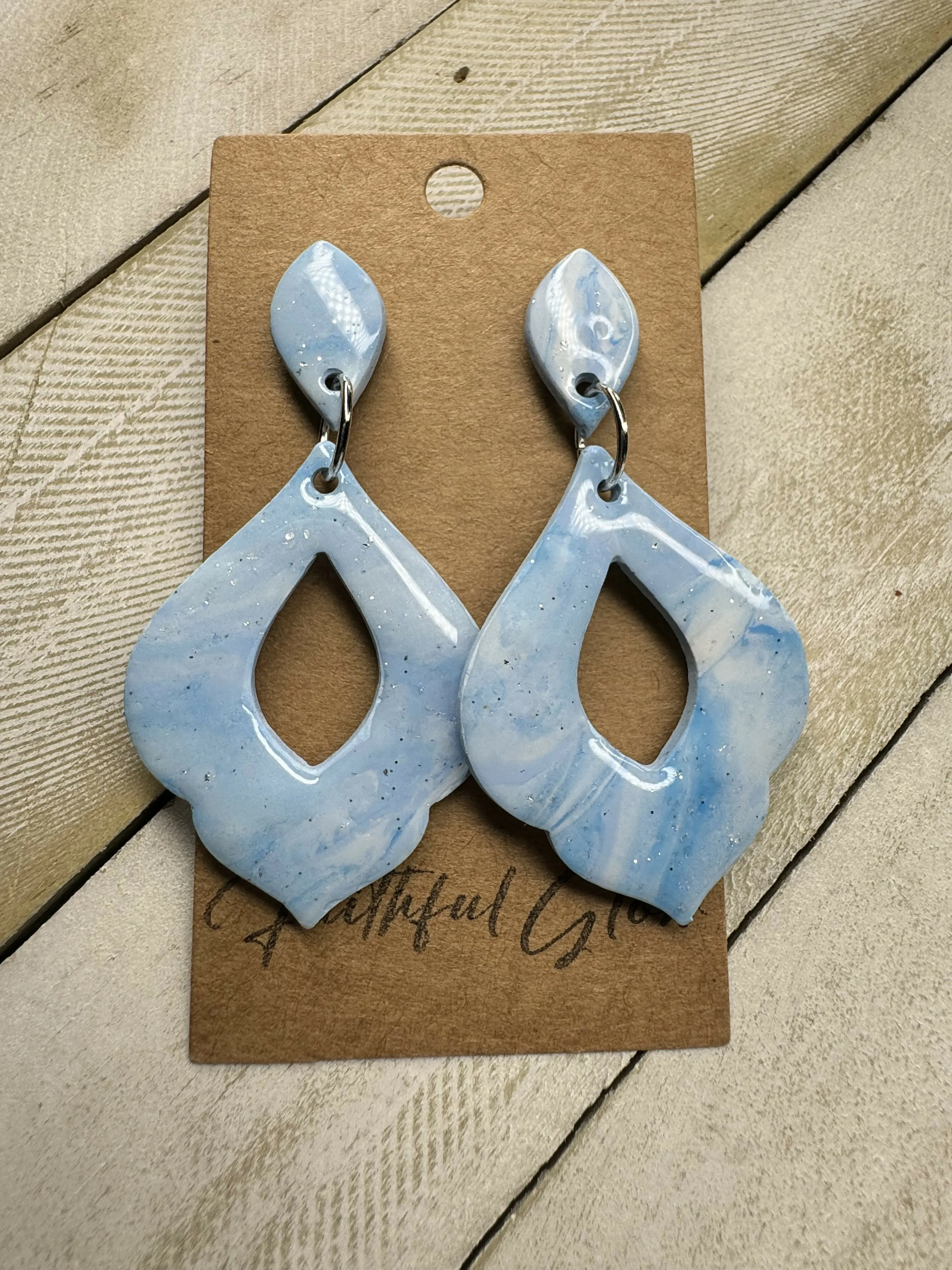 Baby Blue Elegant Dangle