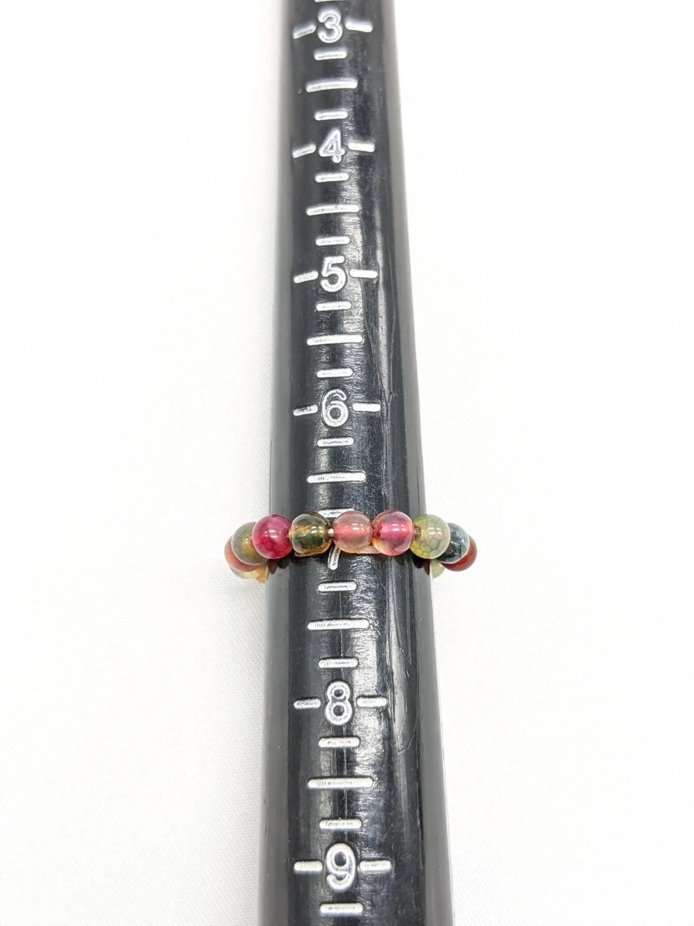 Bloodstone Bead Ring