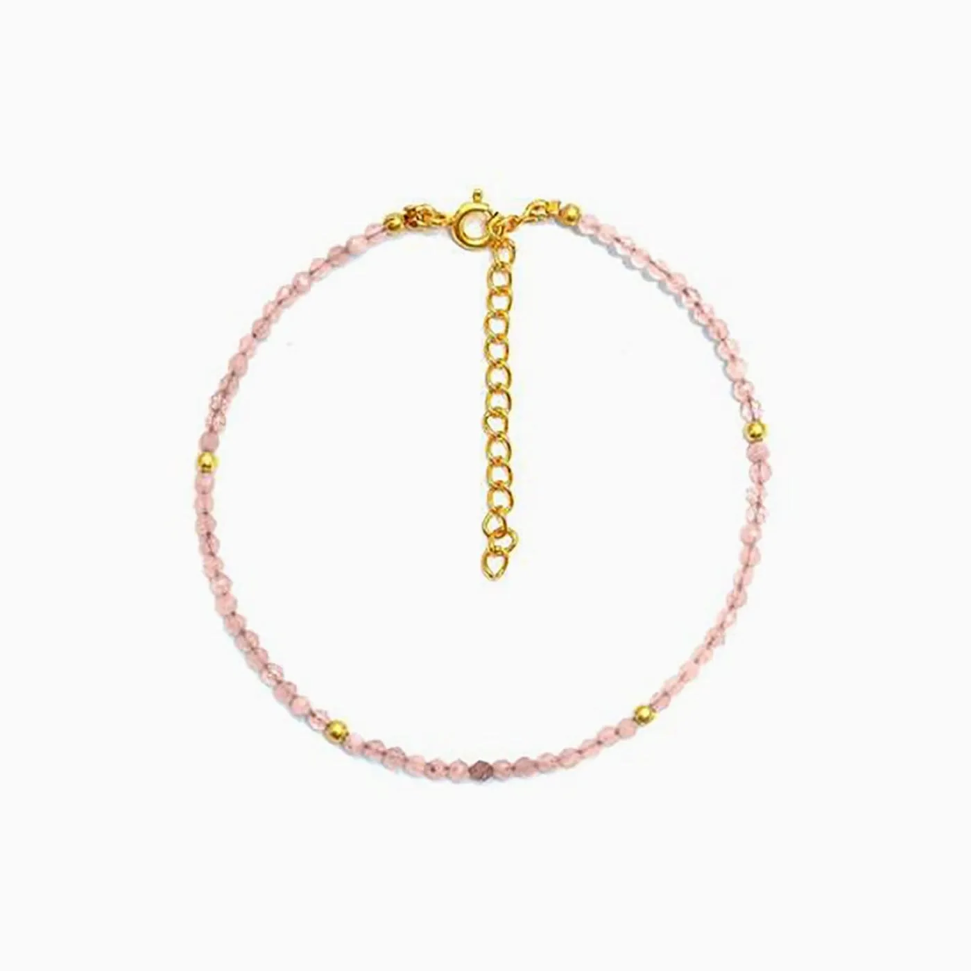 Bracelet Pink Opal Gold