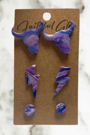 Bull Bolt Studs Trio
