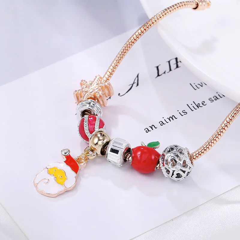 Christmas Holiday Strand Bracelet for Women Girls