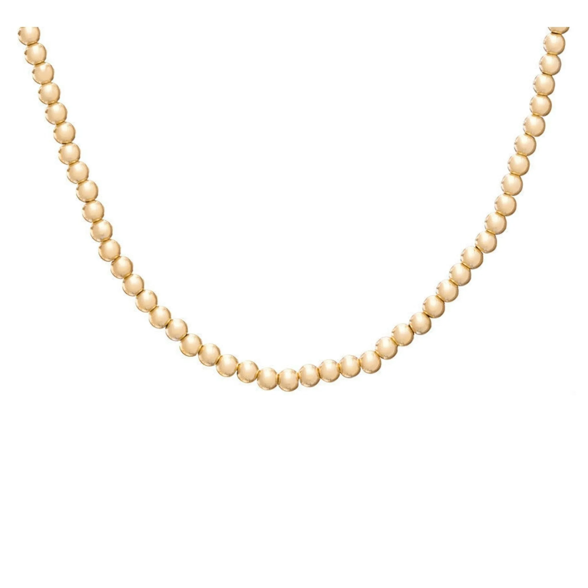 CLASSIC GOLD 3MM BEAD CHOKER