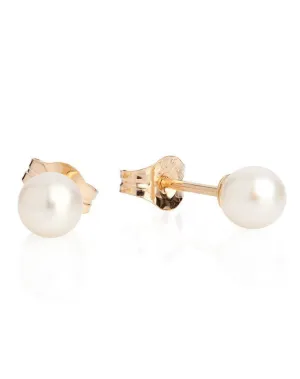 Classic Pearl Stud Earrings