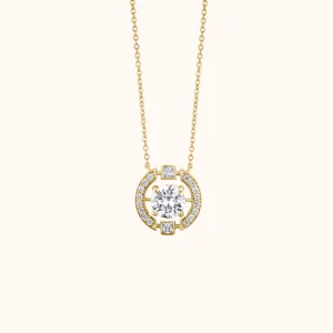 Classic Round Diamond Pendant