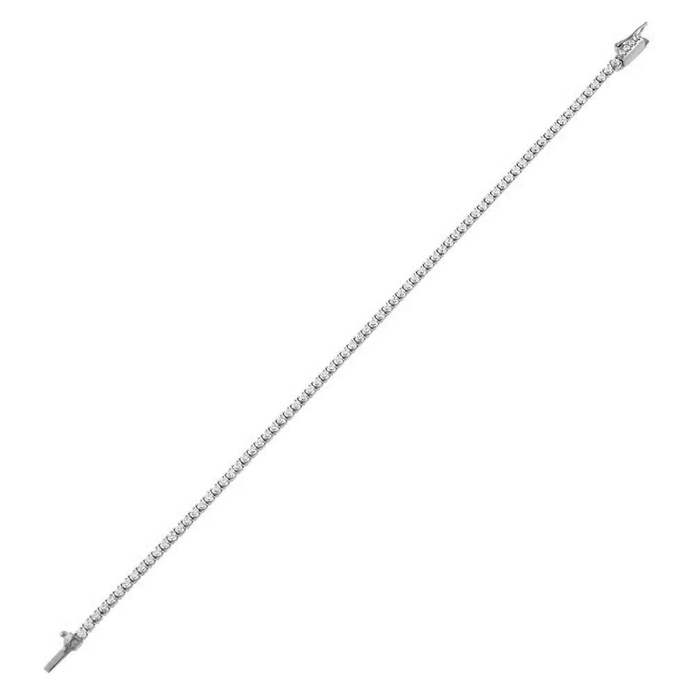 Classic Thin Tennis Bracelet by By Adina Eden