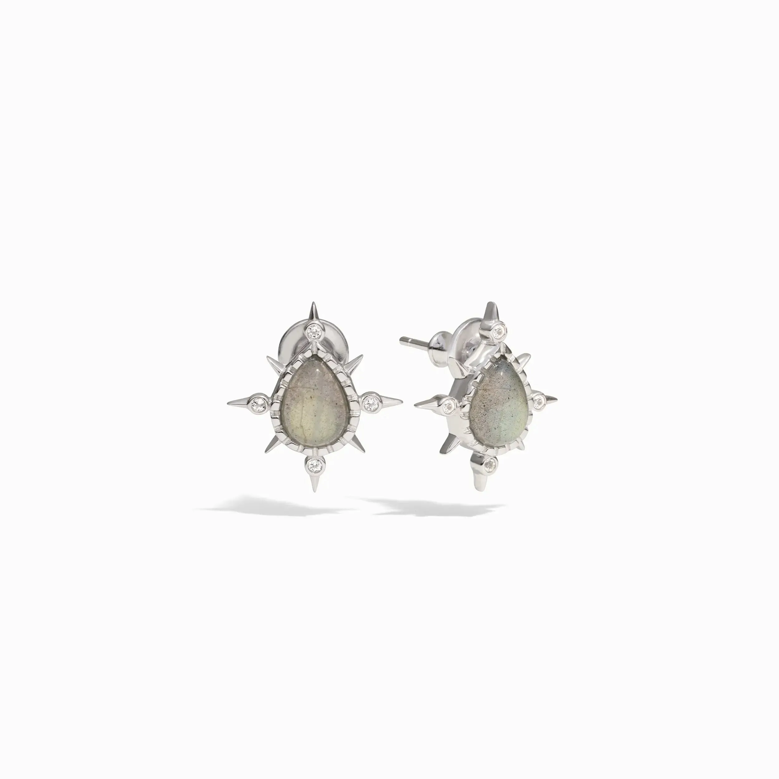 Compass Pear Studs