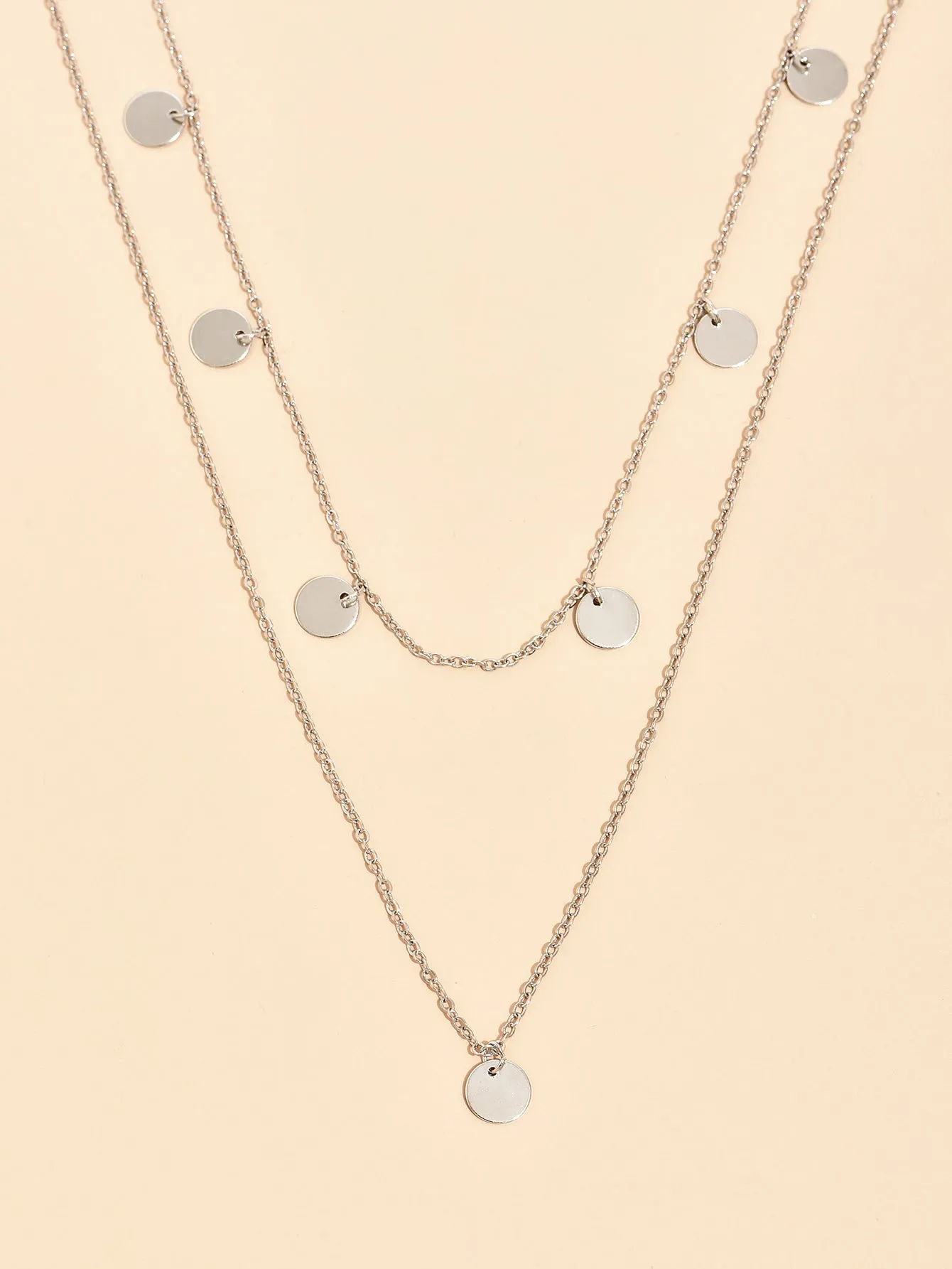 Creative Ladies Multi-layered Wearing Necklace Gold