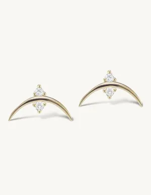 Crescent Studs