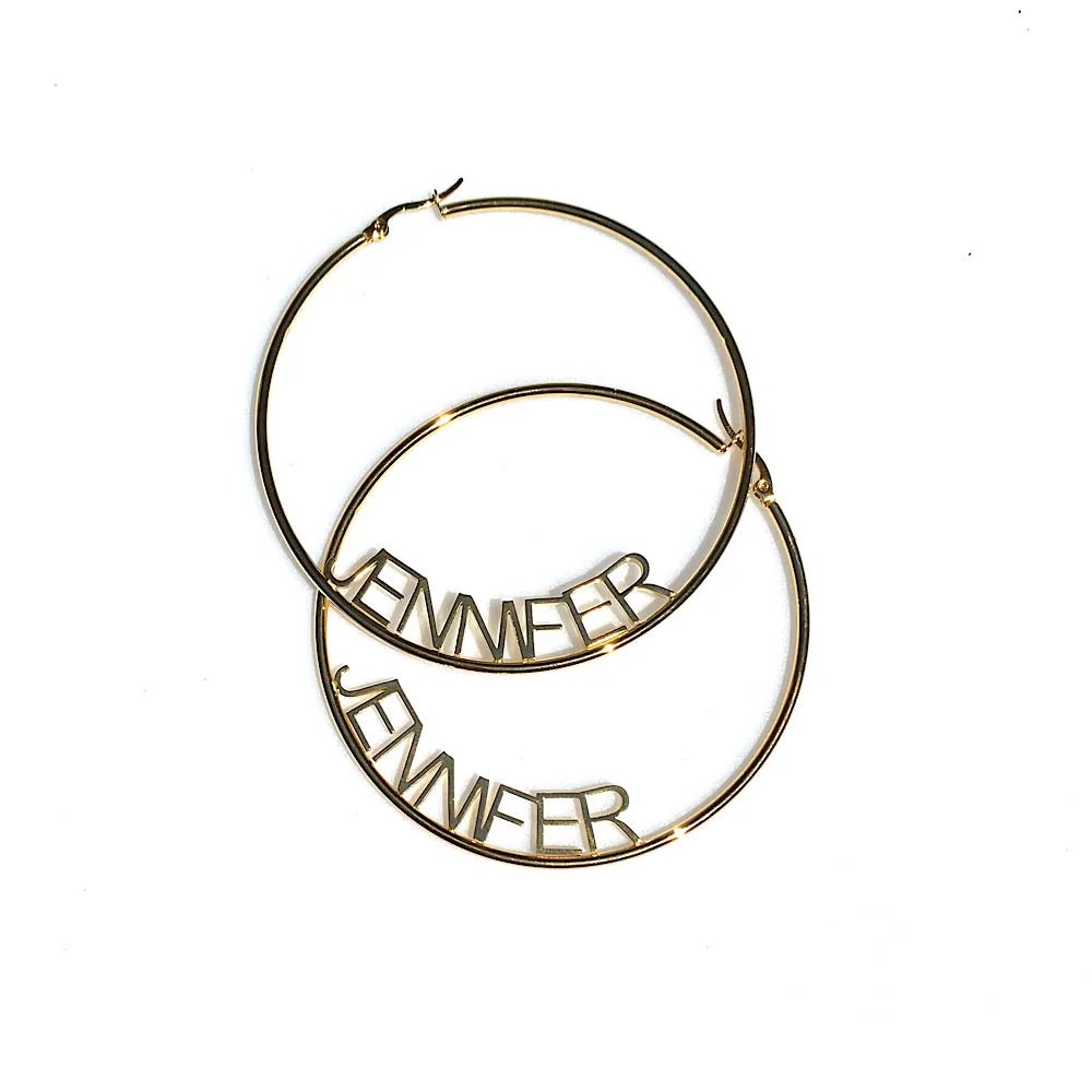 Custom Hoop Earrings