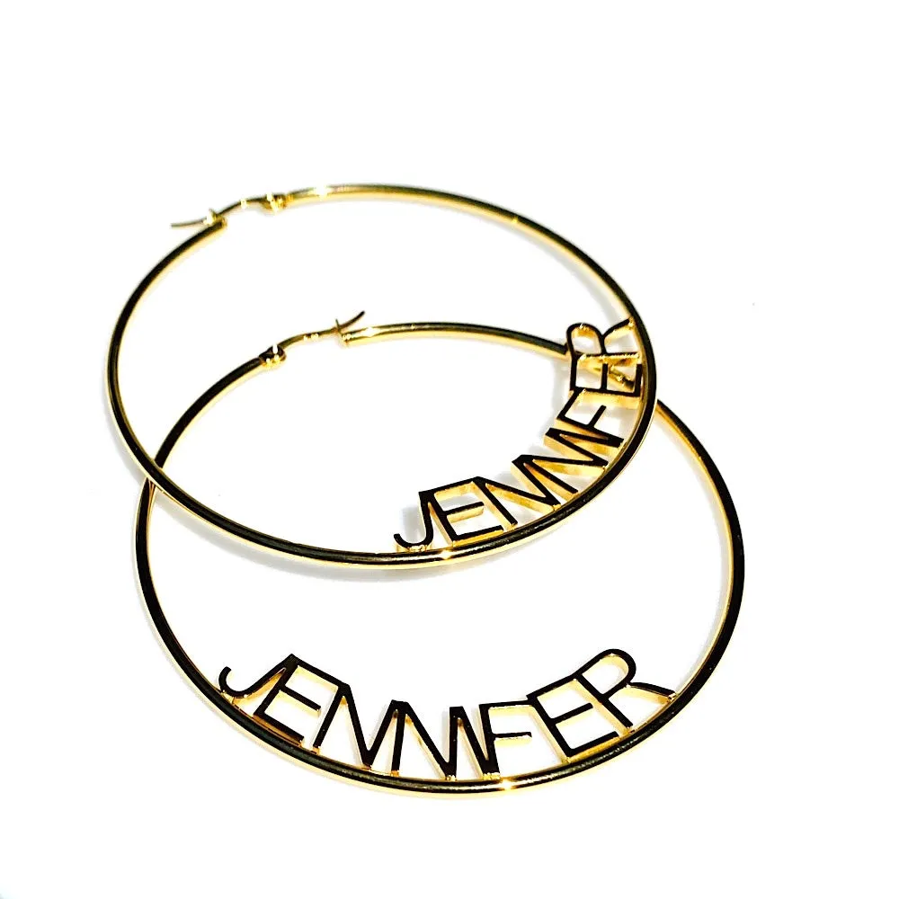 Custom Hoop Earrings