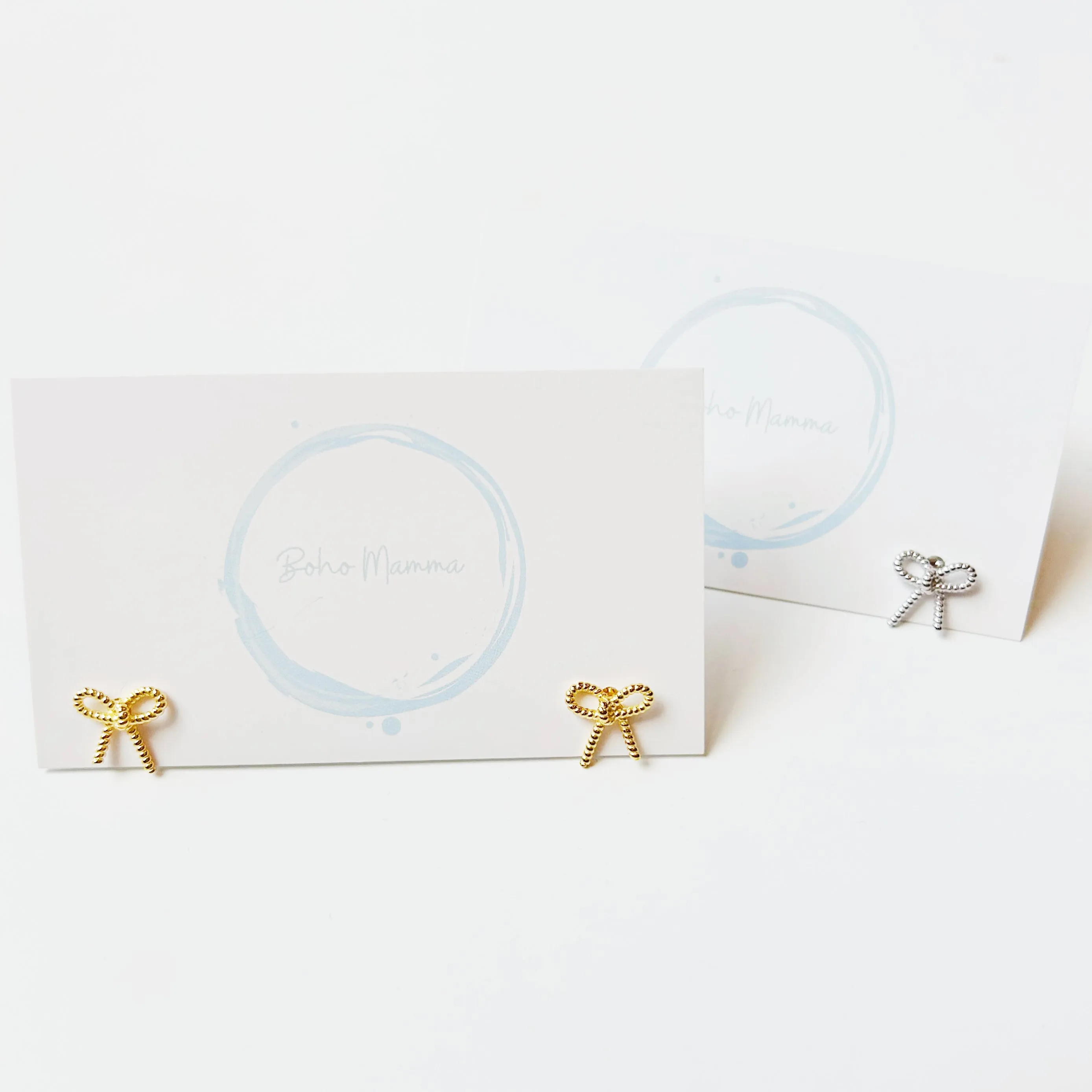 Dainty Bow Mini Studs