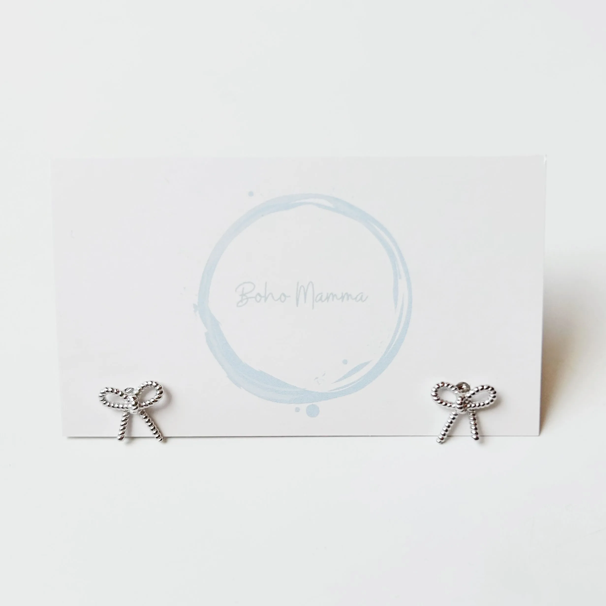 Dainty Bow Mini Studs