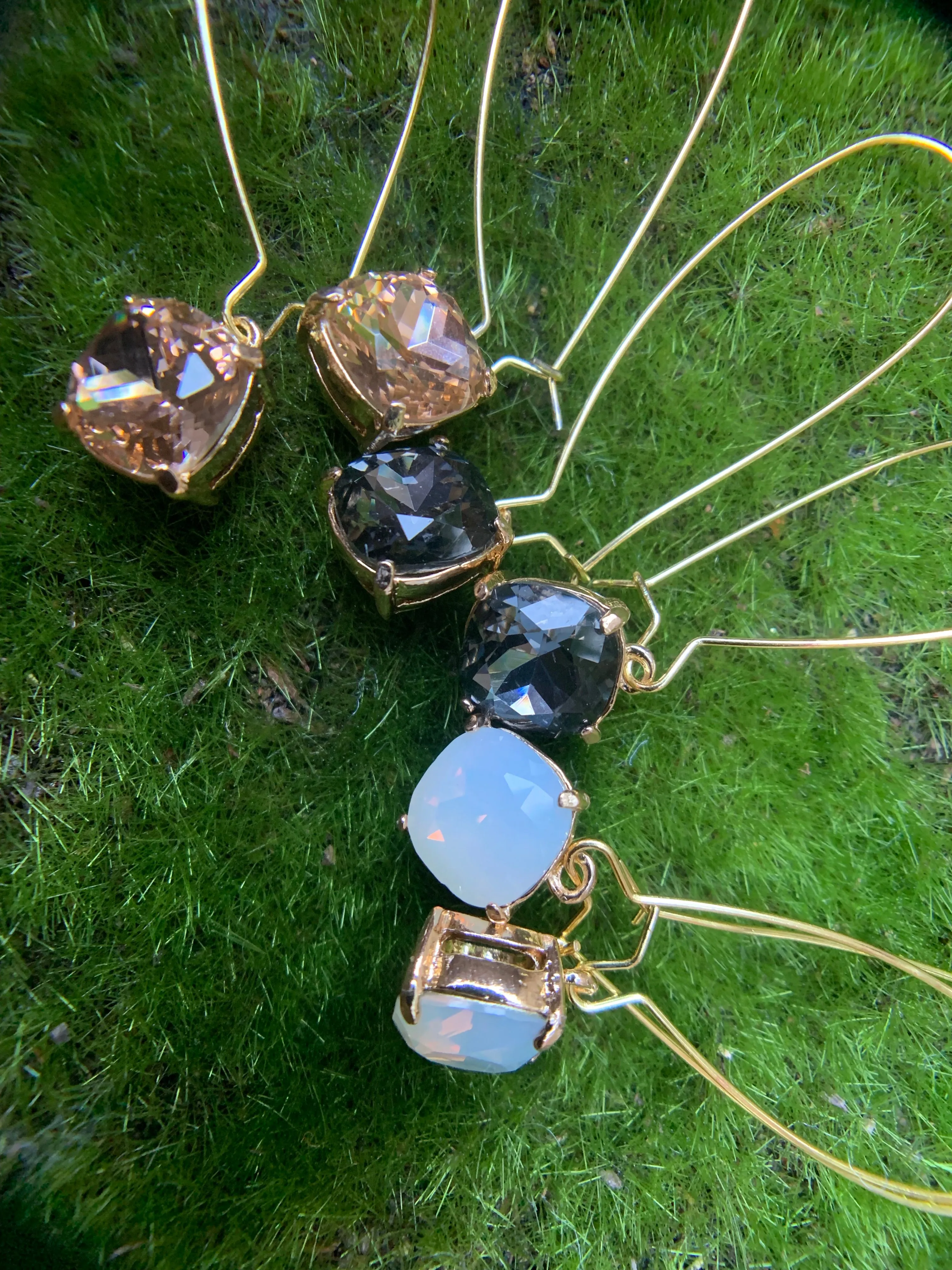 “Don’t Drop Your Champagne” Earrings