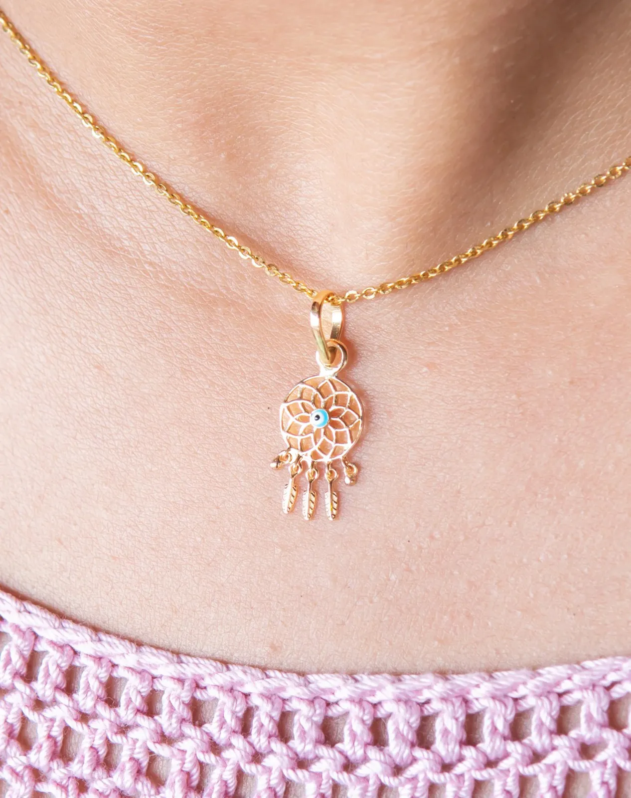 Dreamcatcher Charm Pendant