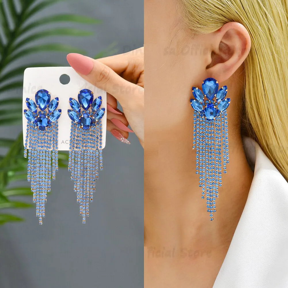 Elegant Charm Long Hanging Earrings For Women