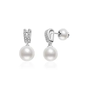 Elegant Freshwater Pearl Earrings WE00061