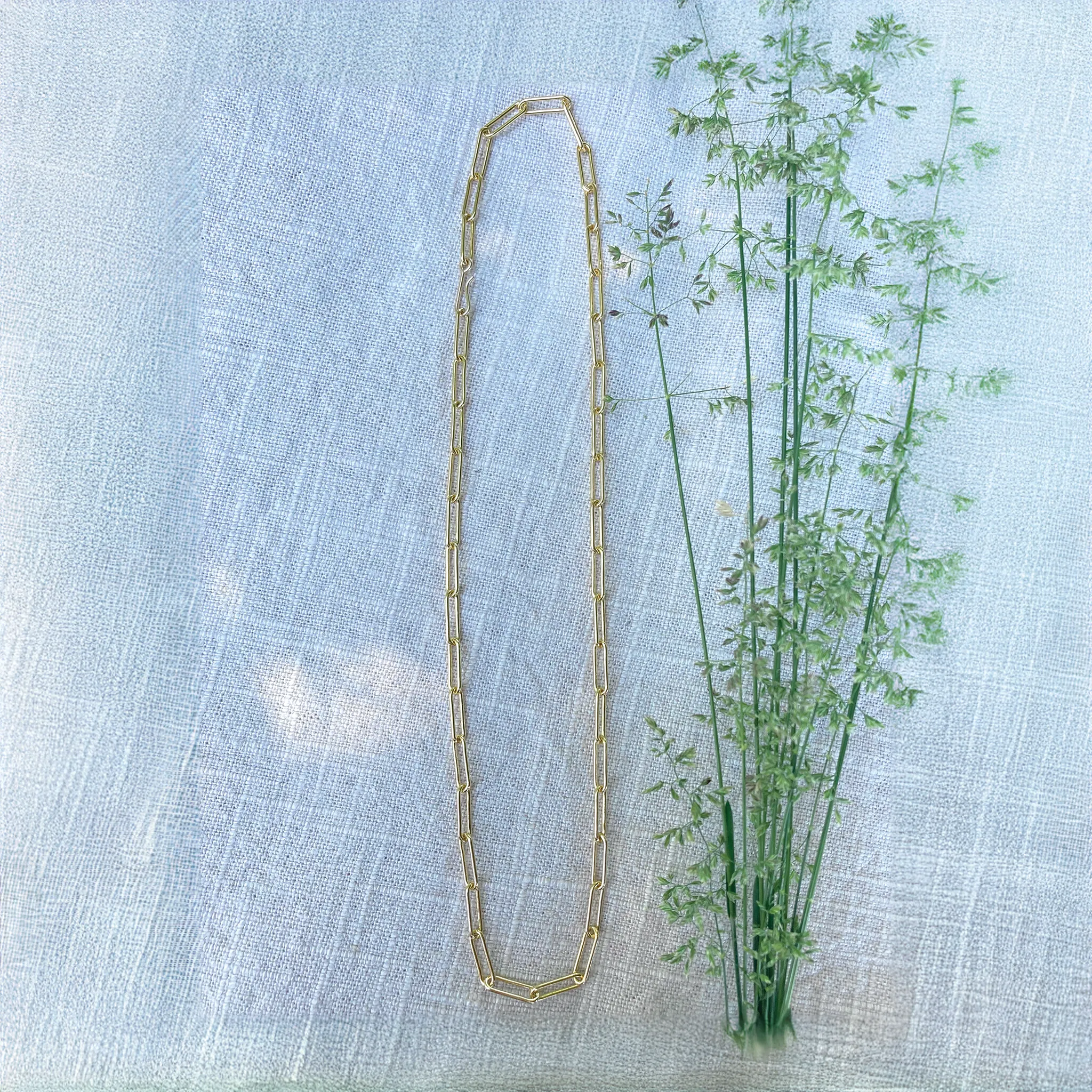 Elements Aligned | Paperclip Necklace