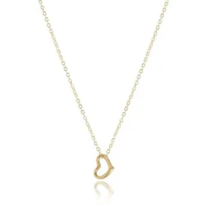 Enewton Classic Gold Small Love Charm Necklace