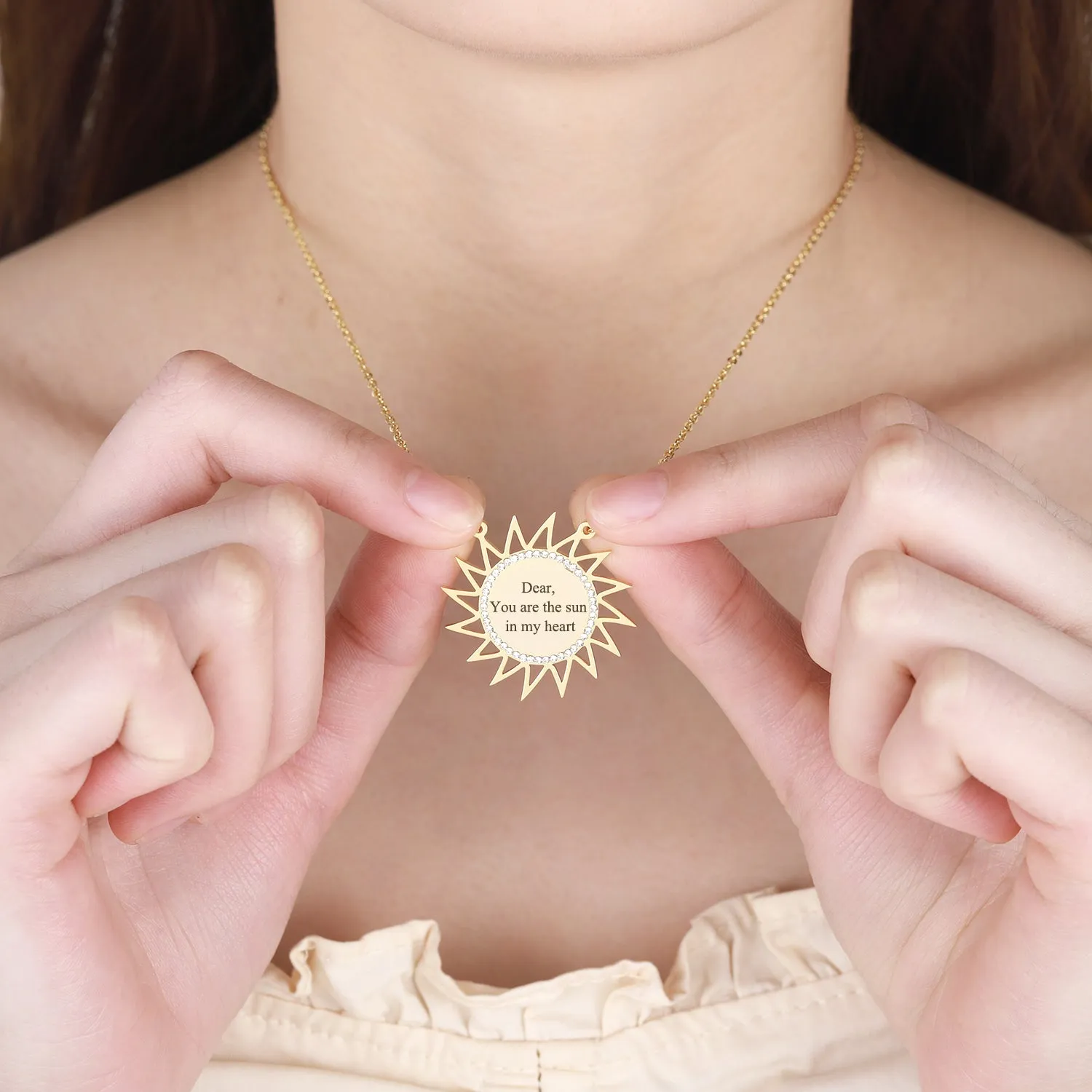 Engraved Photo Necklaces SD177