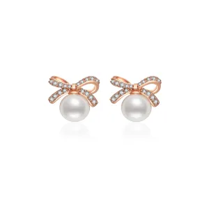 Freshwater Pearl Earrings WE00275 | RIBBON