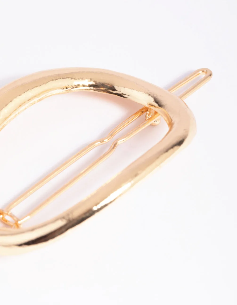 Gold Oval Clips