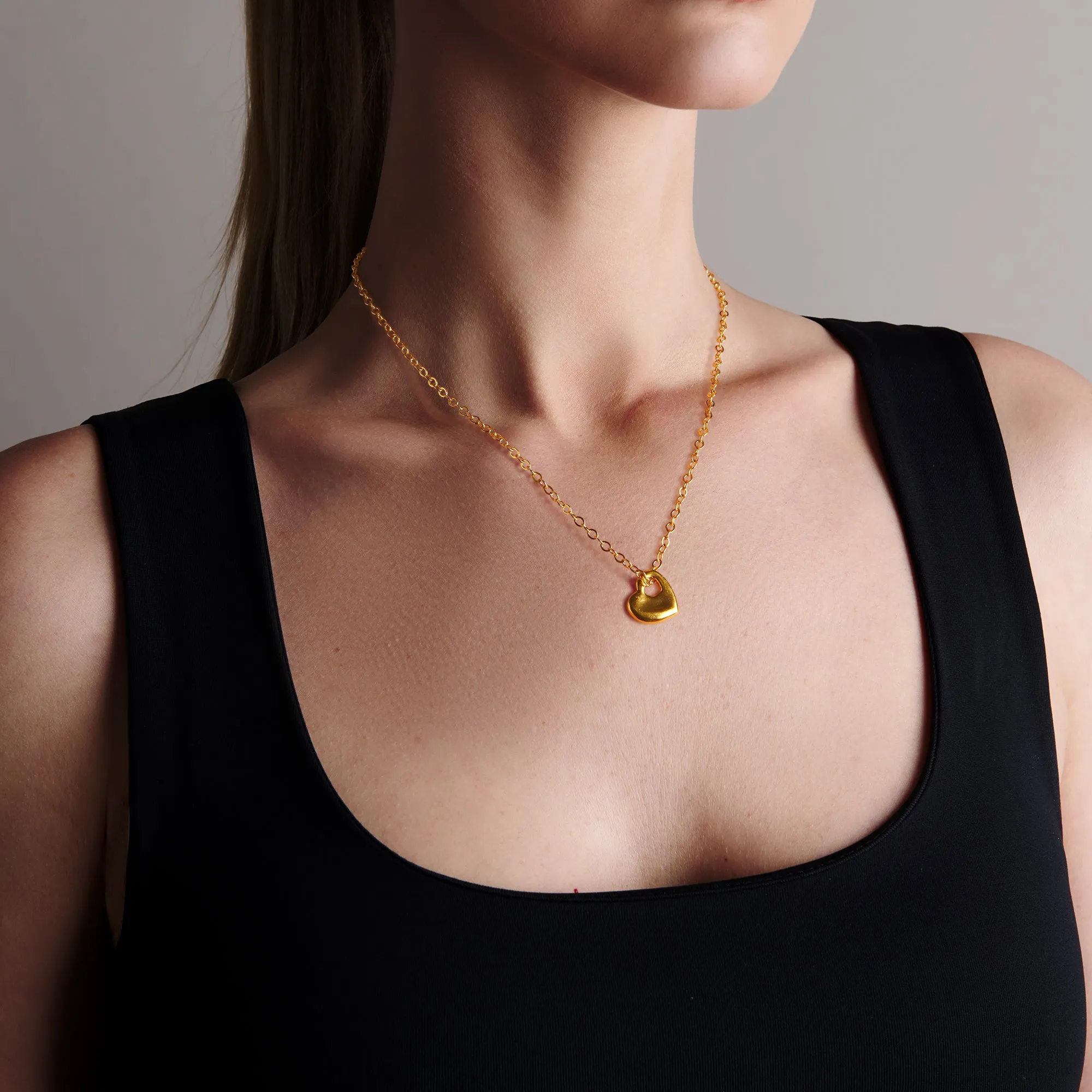 Heart in Heart Pendant