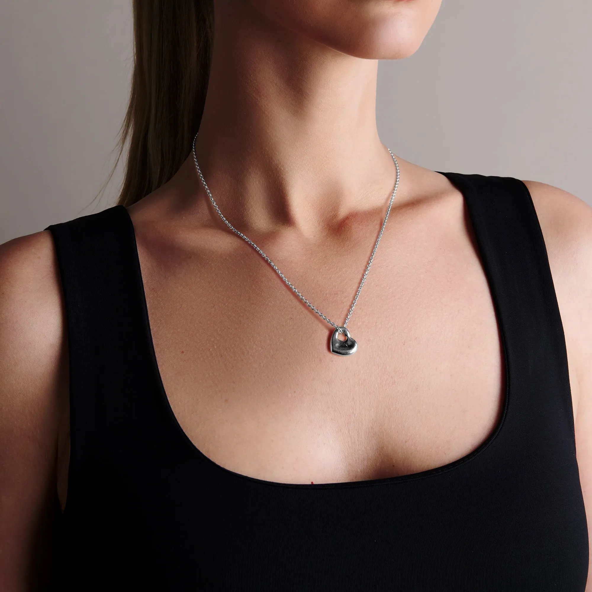 Heart in Heart Pendant