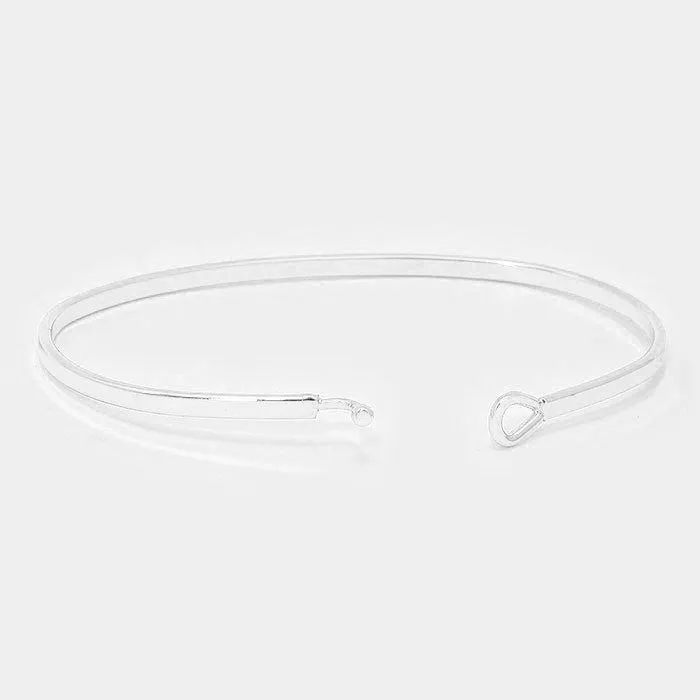 iLLASPARKZ "Twinkle twinkle little star" thin metal hook bracelet