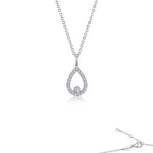 Lafonn Classic Pear-Shaped Necklace