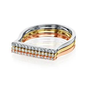 Line Rings (Set of 3)