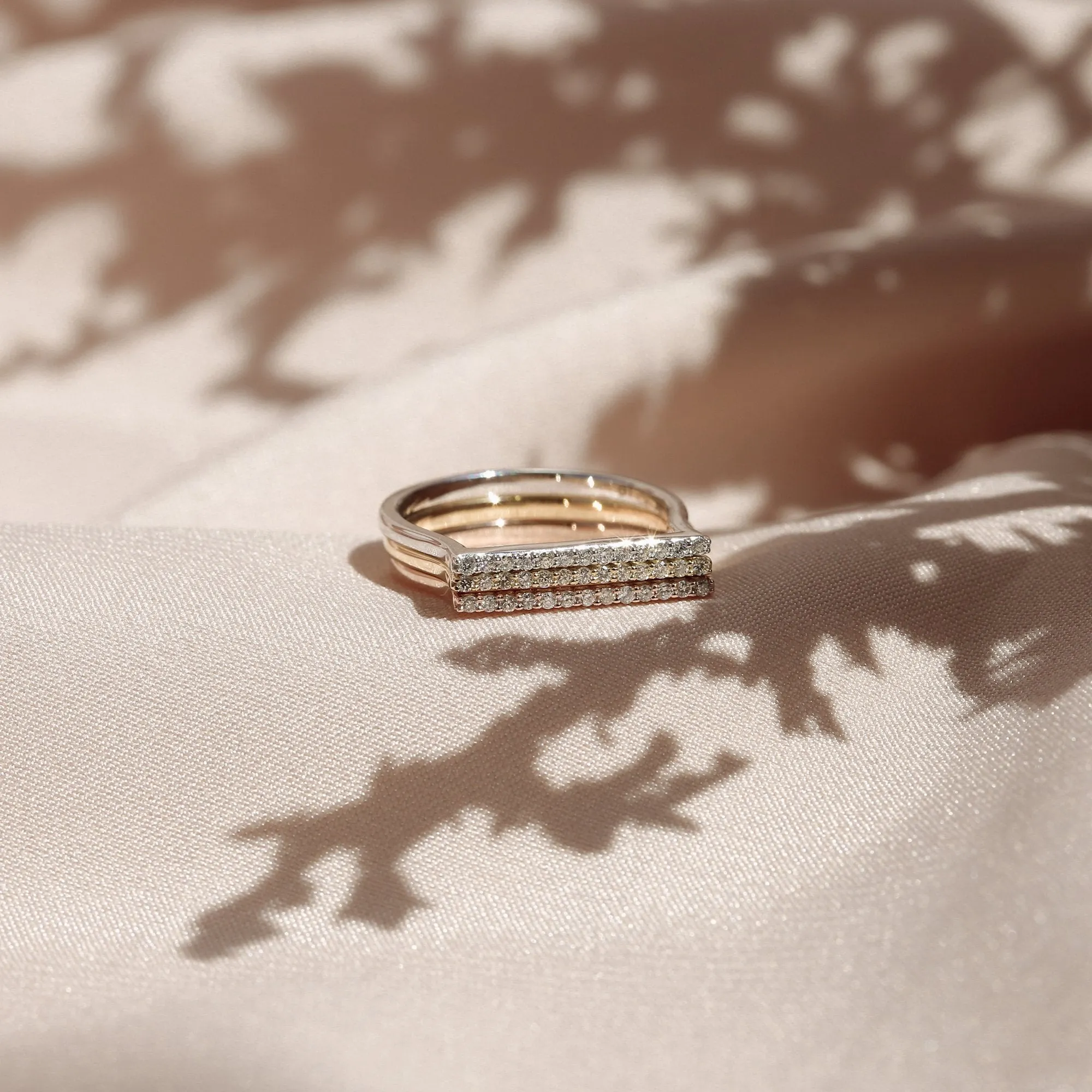 Line Rings (Set of 3)