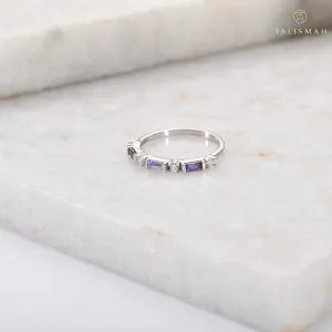 Lush Lavendar Stack Ring