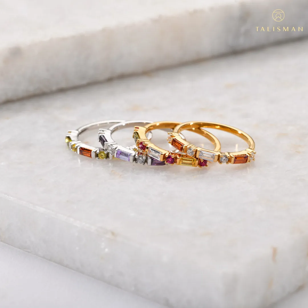 Lush Lavendar Stack Ring