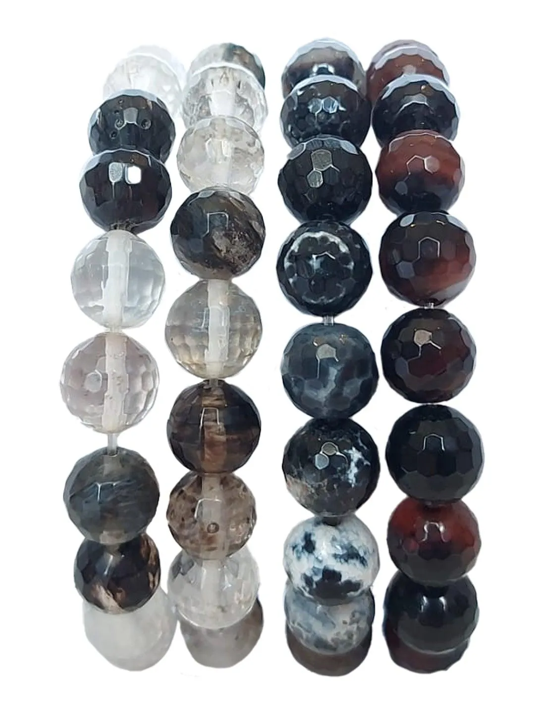 Mona Island Layered Stone Bead Cuff