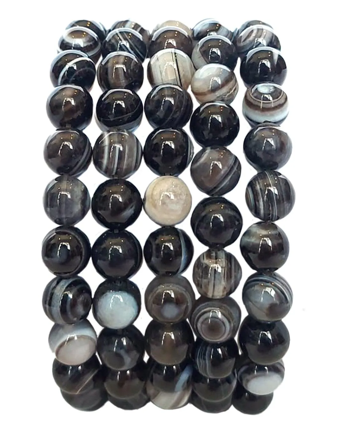 Mona Island Layered Stone Bead Cuff