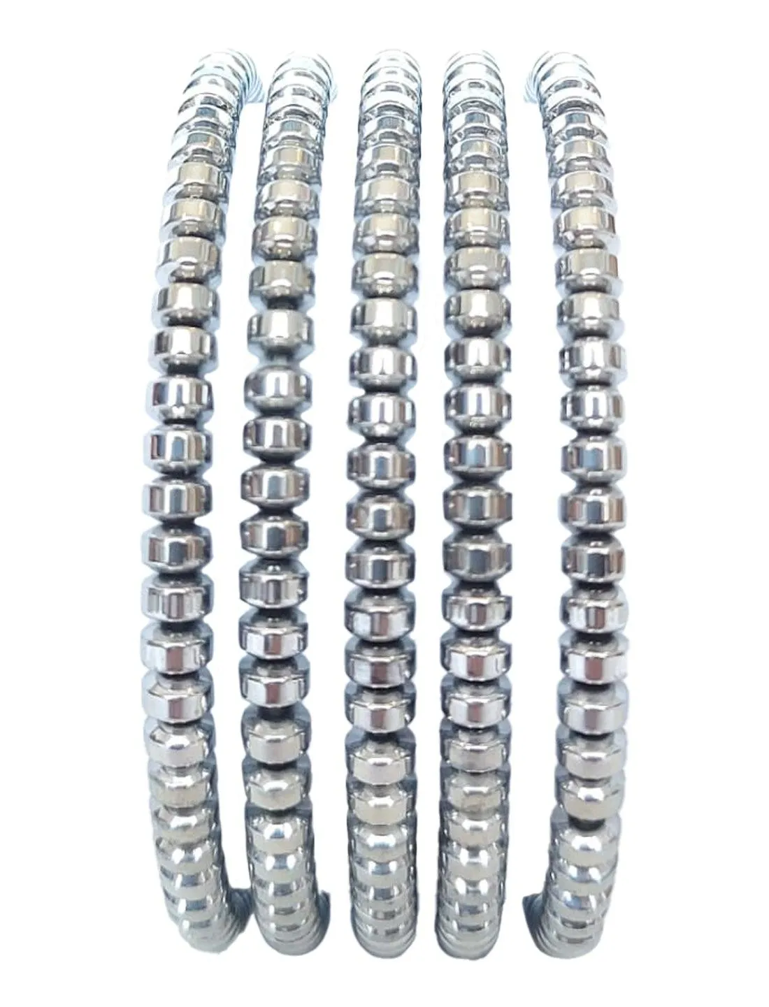 Mona Island Layered Stone Bead Cuff