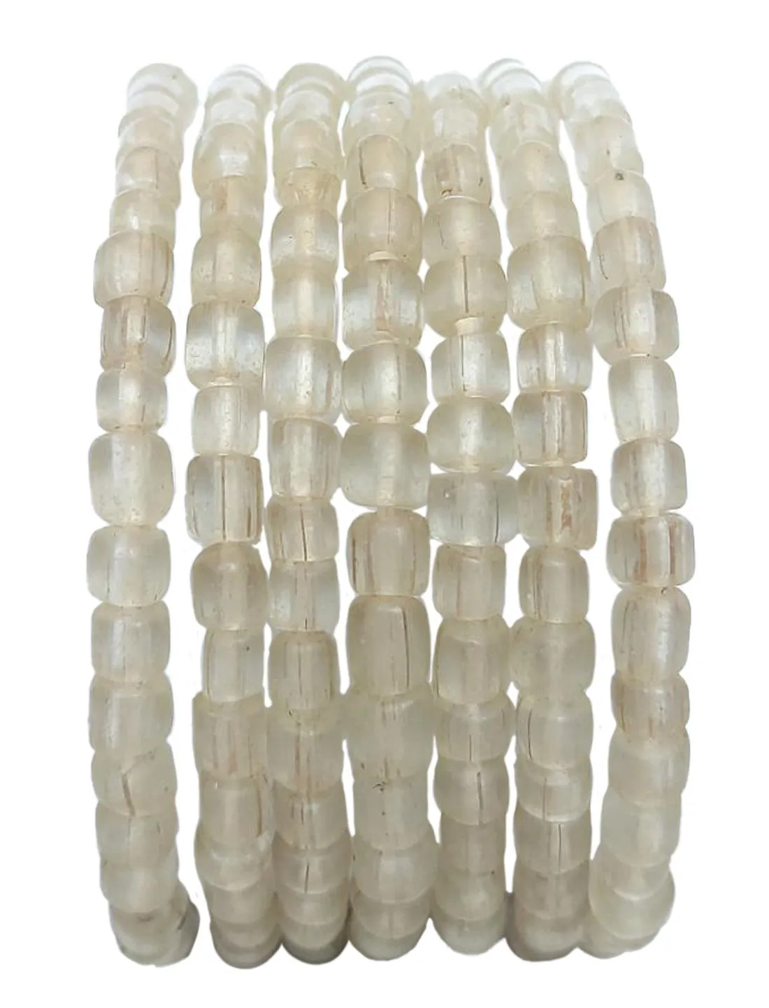 Mona Island Layered Stone Bead Cuff