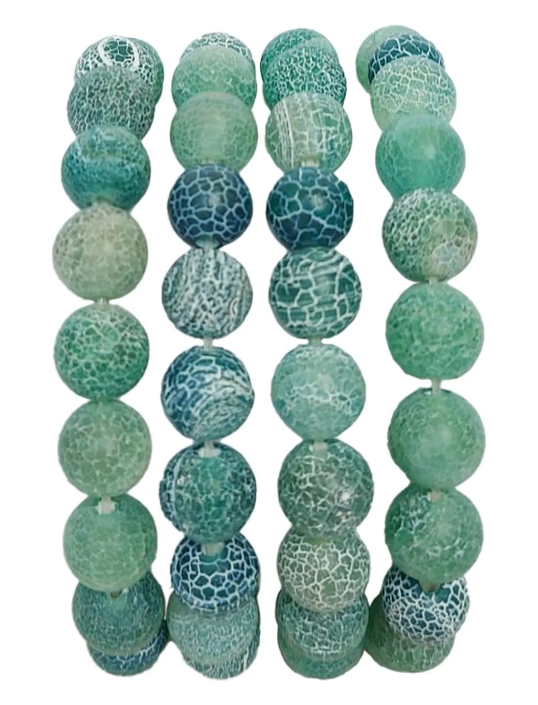 Mona Island Layered Stone Bead Cuff