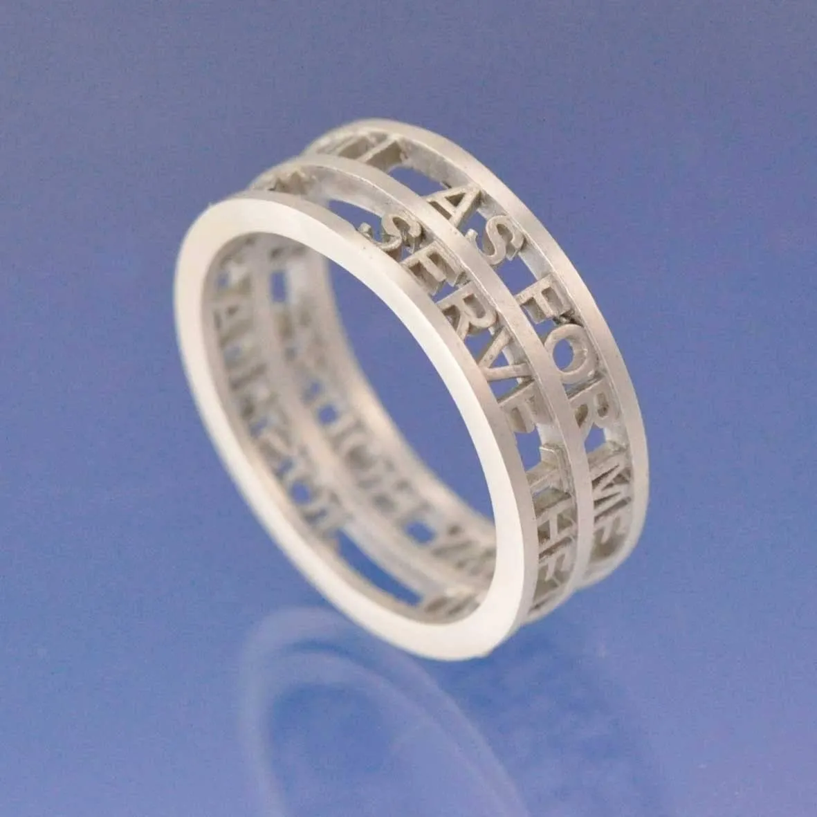 My Special Quote Ring