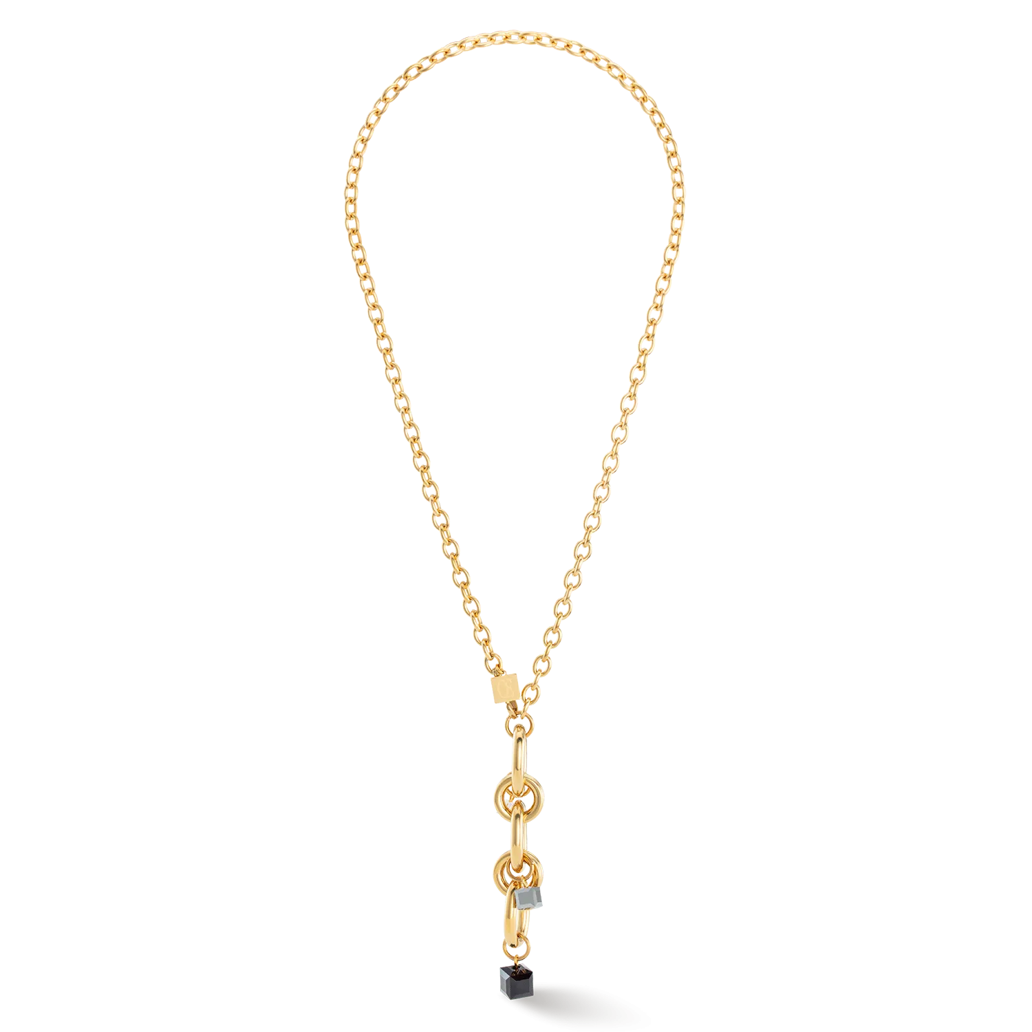 Necklace Chunky Chain gold-black