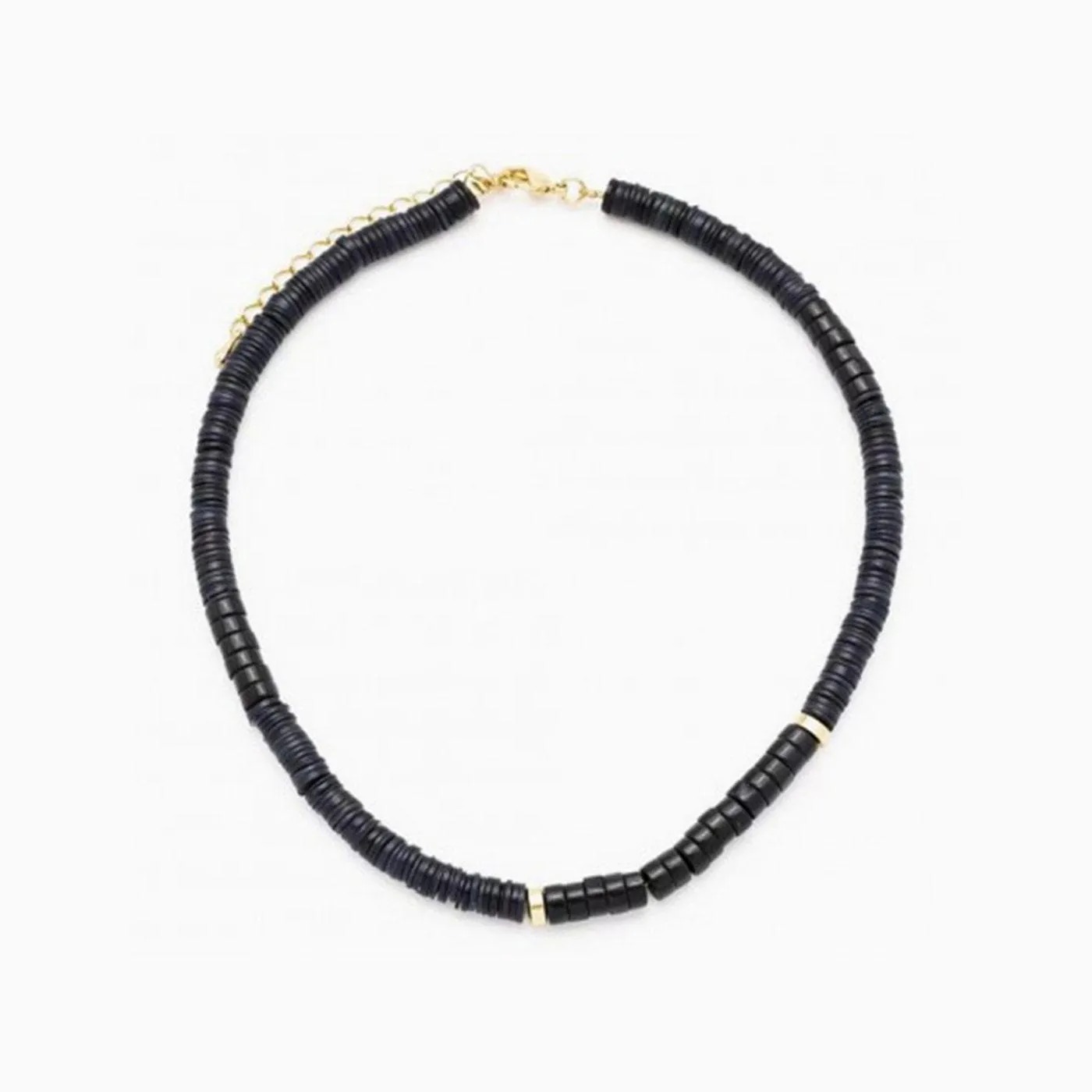 Necklace Freedom Black Wood