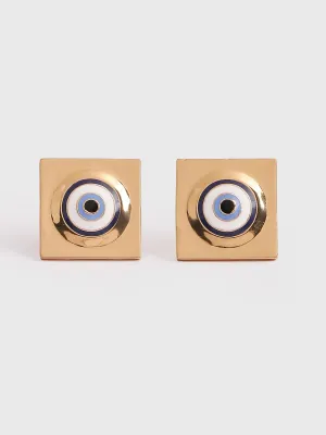 Outhouse   -   Eye Promise Protego Studs In Gold