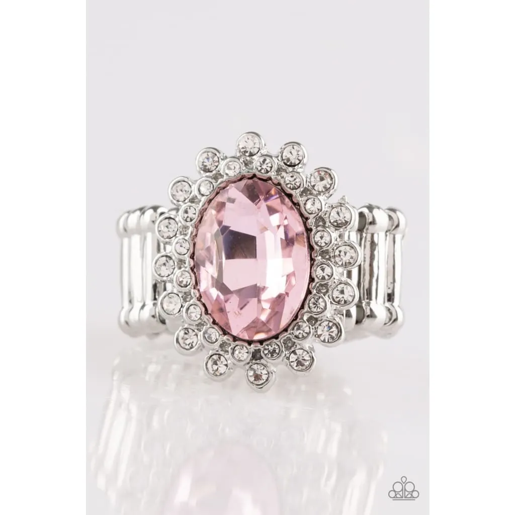 Paparazzi Castle Chic - Pink Rings